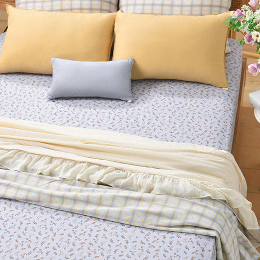 月季系列床笠床罩纯棉四季可用定制 商品图2