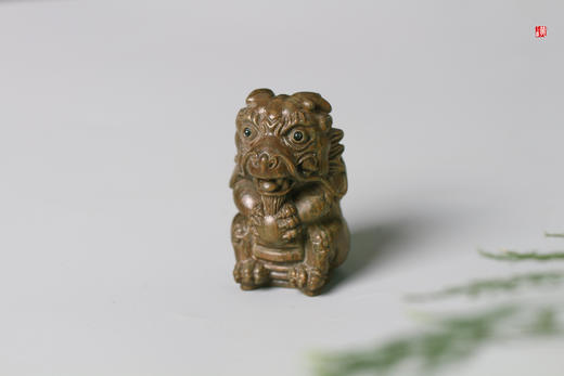 【瑞龙】绿檀龙摆件 商品图4