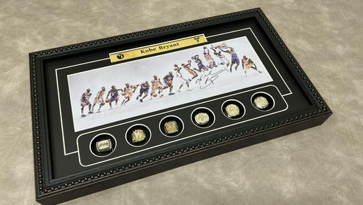 收藏系列 科比布莱恩特 装饰纪念画（非亲签） 商品图1