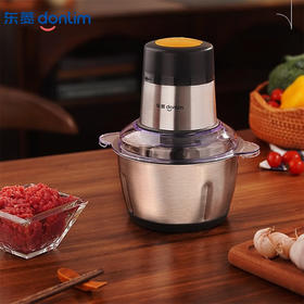 【自营】 东菱 绞肉机 家用碎菜绞肉 不锈钢碗 插电款 DL-JR373