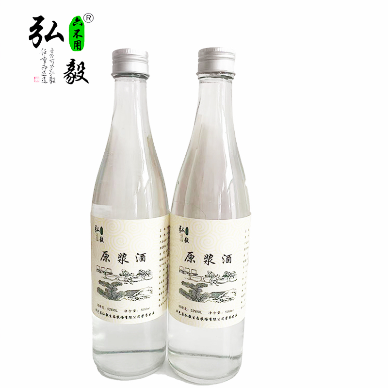 【弘毅六不用生态农场】六不用 原浆酒 农场自产原料 1000毫升/份