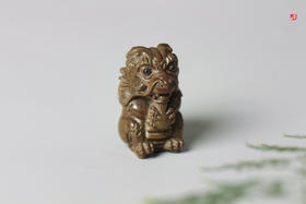 【瑞龙】绿檀龙摆件