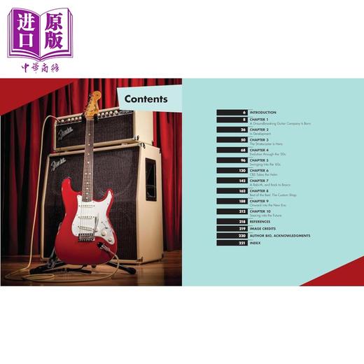 【中商原版】Fender Stratocaster 70 Years 进口艺术 芬达Stratocaster电吉他70年 商品图1