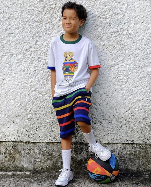 现货 THS 4.28-无 RL家 童装 运动衫抱球熊仔T恤 2色 CH053 商品图2