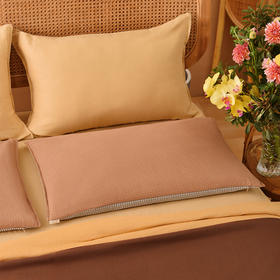 简约小方格系列成人枕荞麦壳护颈椎四季家用