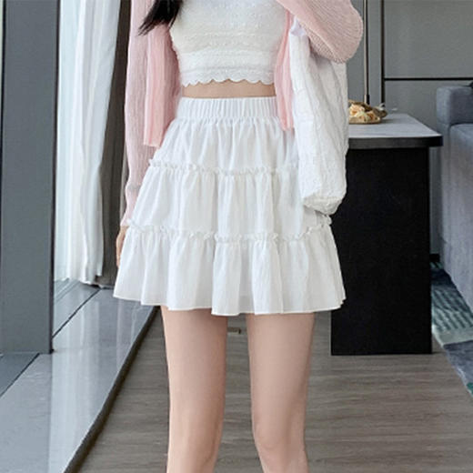 【气质如仙女，减龄又时尚！】拼接三层蛋糕短裙，舒适休闲款，细腰高腰显得更加修长。让你尽显优雅的气质，轻松hold住整个夏季！ 商品图6