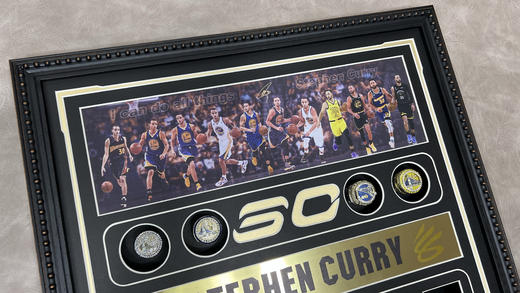 收藏系列 史蒂芬库里 装饰纪念画 豪华版（非亲签） 商品图2