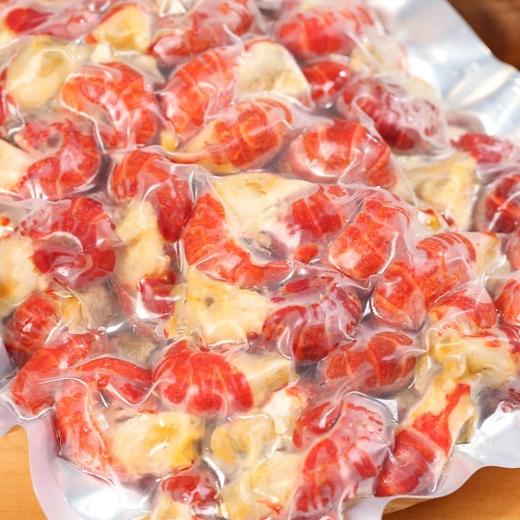 优质小龙虾尾（生的） 虾好肉多口感好 无添加剂500g*3 顺丰发货 商品图4