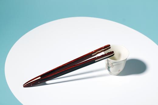 SDCC0063°印度小叶紫檀茶夹 商品图2