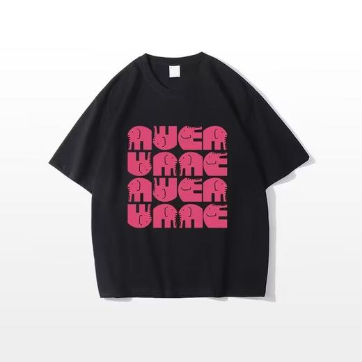 【更柔，更滑，更透气！】2024年夏季宽松潮牌 半袖纯棉 设计感上衣百搭 圆领T恤女短袖-QQ 商品图8