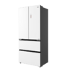 美的（Midea）冰箱520升法式四门60cm薄纯平全嵌超净科技除菌保鲜智能家用大冰箱BCD-520WUFGPZM凝光白 商品缩略图3