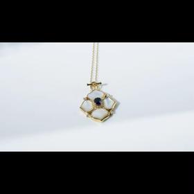 WINZA彣莎MY WINZA18K金蓝宝石钻石吊坠