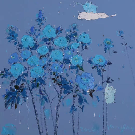 付毅兵《甘露》原作 商品图0