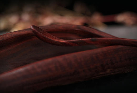 SDCC0028°印度小叶紫檀老料茶则套装 商品图7