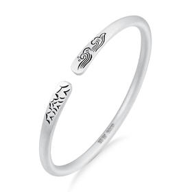 山海银手镯（贵妃圈）