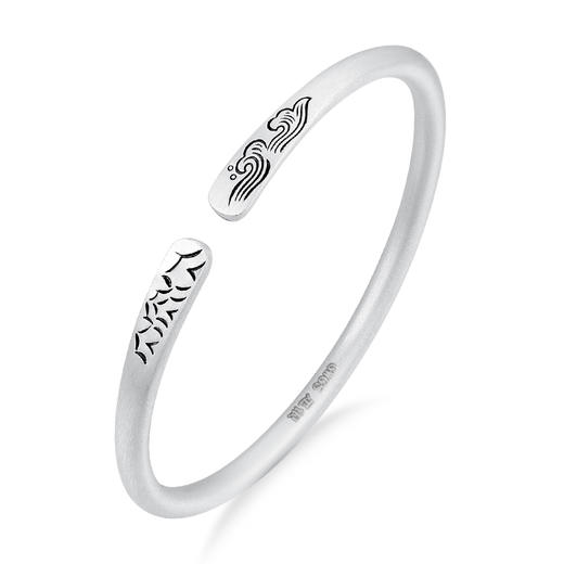 山海银手镯（贵妃圈） 商品图0