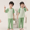 【凉感莫代尔，儿童家居服套装】儿童睡衣亲子家居服套装，柔软爽滑吸湿排汗快干，男童短袖长裤夏季薄款女童空调衣服QQ父亲节礼物新年礼盒年货礼盒 商品缩略图6