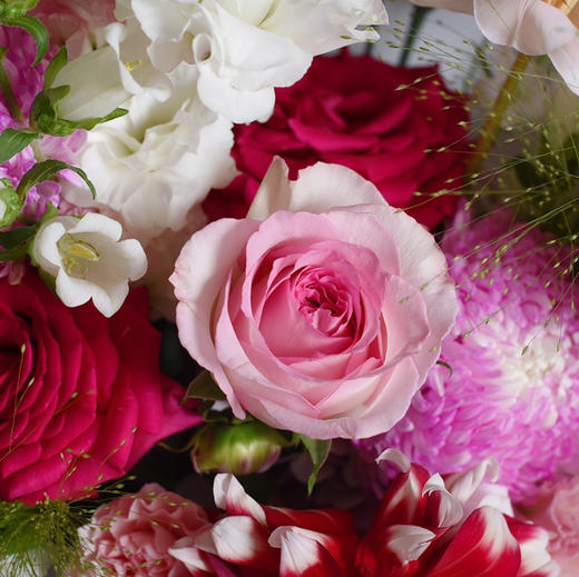 《她的花园》大丽花春日阳光感花束 商品图7