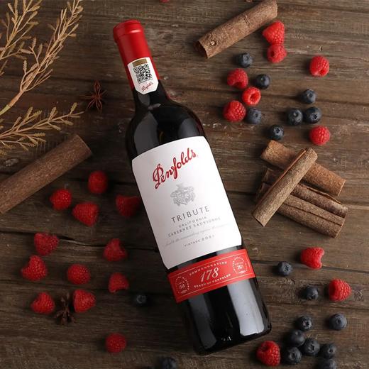 奔富178周年礼赞 加州赤霞珠红葡萄酒（美国产区）750ml 商品图2