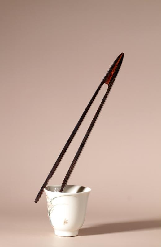 SDCC0063-1°紫光檀茶夹 商品图2