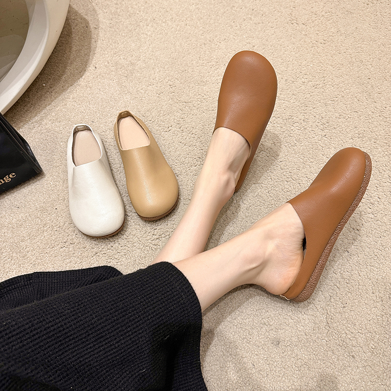 法国外贸单，直降！！KC穆勒拖鞋 高定软糯 舒适轻巧 上脚轻便  居家外出两用 自带高级感