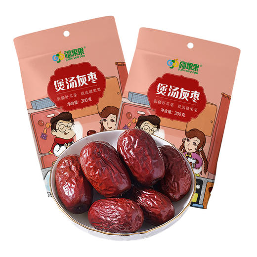 【疆果果】煲汤灰枣300g 商品图6