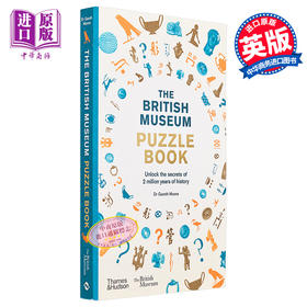 【中商原版】大英博物馆拼图书 The British Museum Puzzle Book 英文原版 Gareth Moore 益智游戏 智力锻炼