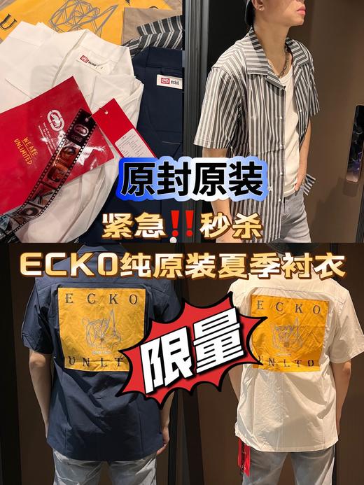 纯原ECKO4色夏季短袖（​正码正拍，波哥穿2码） 商品图0