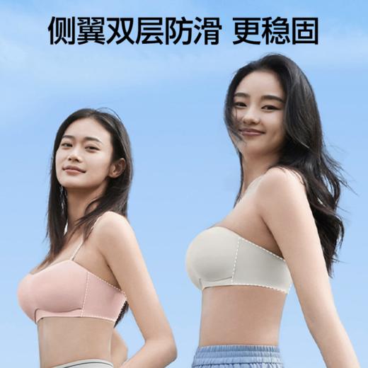 SIINSIIN 无肩带内衣 女防滑隐形抹胸裹胸无痕文胸小胸聚拢无钢圈胸罩 商品图1
