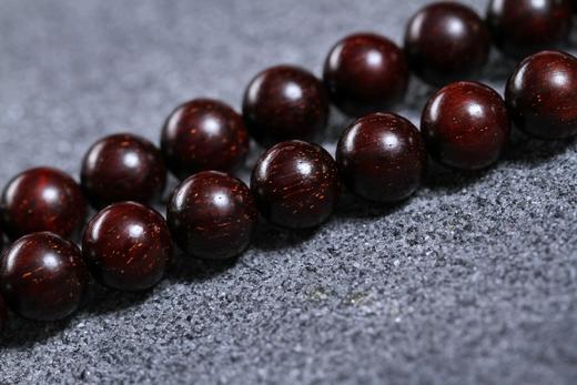 XYZT0328°印度小叶紫檀满星手串 商品图4