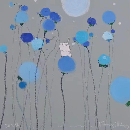 付毅兵《仰望》原作 商品图0