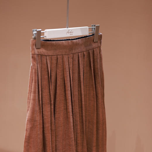 之如初 两色柞蚕丝香云纱百褶裙 商品图3