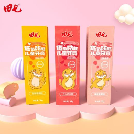 田七牙膏成人儿童牙膏牙线牙刷家庭组合装 商品图3