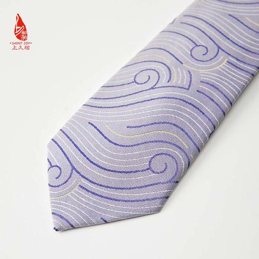 SAINTJOY/上久楷 宋锦领带 长年有余纹 PSS23A01 商品图2