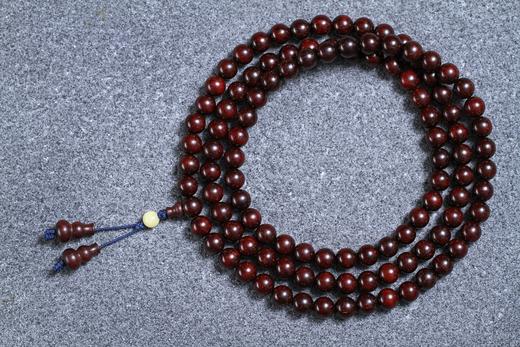 XYZT0328°印度小叶紫檀满星手串 商品图0