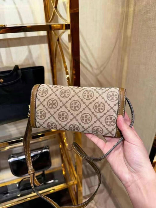 🇺🇸1280直邮🇨🇳Tory Burch 新款 TB T-Monogram最新WOC经典老花系列斜挎包 商品图7