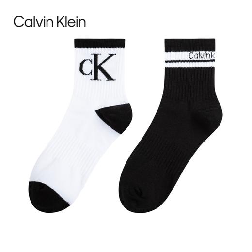 CALVIN KLEIN 中长袜2双装 CKJN-KS-23C064 商品图0