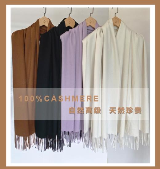 【绒织道】100%山羊绒水波纹披肩围巾系列 R0268  赞 商品图0