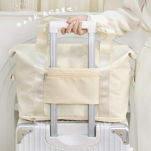 ALBB-出差旅行包女短途行李包手提大容量收纳包折叠轻便旅游包袋收纳袋 商品图2