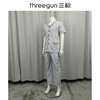 Threegun三枪 舒肤棉翻领开襟短袖长裤男家居套-80781D911 商品缩略图7