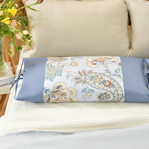 经典手绘系列调节枕纯荞麦壳枕头可调节高度护颈枕 商品图1