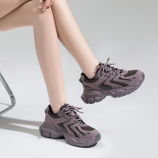 ZHR老爹鞋 | 透气轻盈，还能增高显瘦，让你穿出超模腿【紫色、米色预售8天】 商品图5