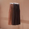 之如初 两色柞蚕丝香云纱百褶裙 商品缩略图7
