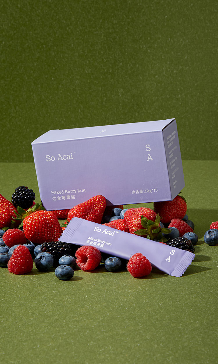 混合莓果酱