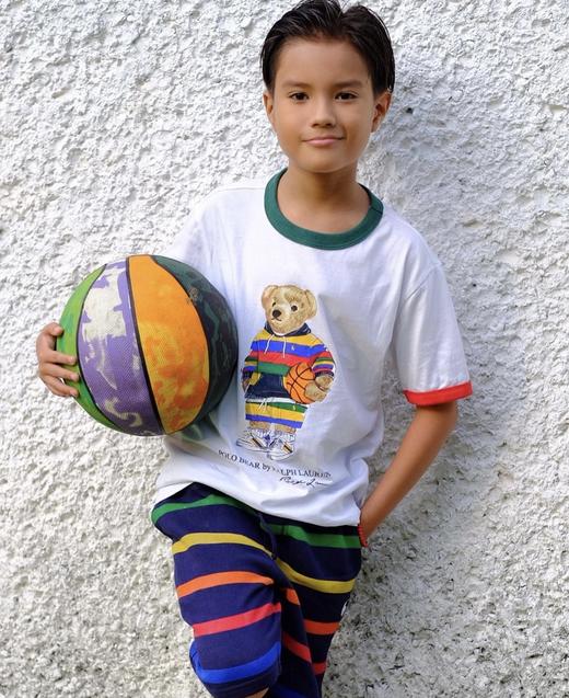 现货 THS 4.28-无 RL家 童装 运动衫抱球熊仔T恤 2色 CH053 商品图3