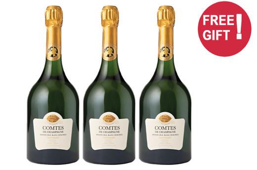 法國香檳漢斯泰廷爵「香檳伯爵」白中白年份香檳乾型（3瓶裝） 商品图0