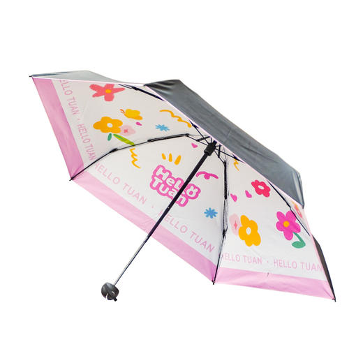 团团便携五折晴雨伞 商品图6