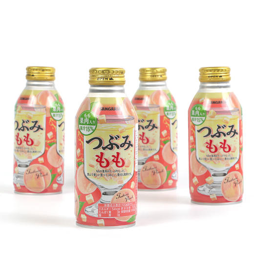 三佳丽 桃子味饮料380g 商品图4