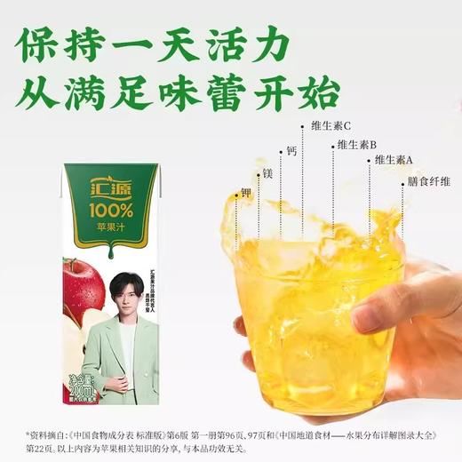 易烊千玺同款汇源100%苹果汁&混合桃汁礼盒 商品图2