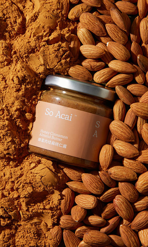 蜂蜜肉桂扁桃仁酱 商品图3